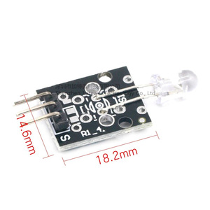 Módulo de sensor emisor de infrarrojos Ky-005 con LED para proyectos Arduino - Product Image 2