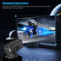 Vidéoprojecteur LED Topleo, Résolution Native 1920*1080 LVDS, Portable HD, WiFi USB, Smart Projecteur Android