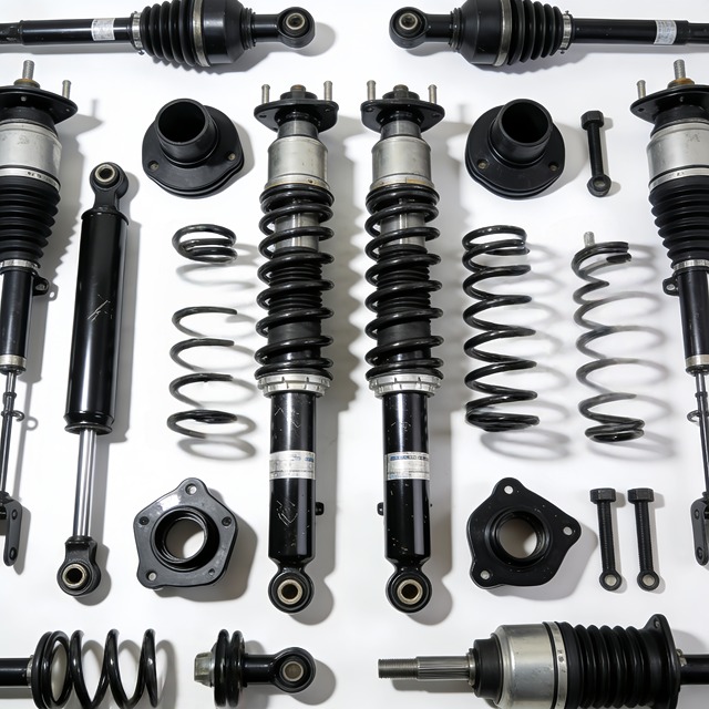 Front Shock Absorber Stable Suspension Components for MG ZS SUV Iron Aluminum Alloy Easy Installation Auto Spare Parts