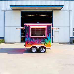 Camión de Comida Móvil con Cafetería, Perritos Calientes, Paletas Heladas y Carrito de Helados para Venta al por Menor en Tiendas de Comida, Industrias de Venta al por Menor de Papas Fritas y Dulces - Product Image 6