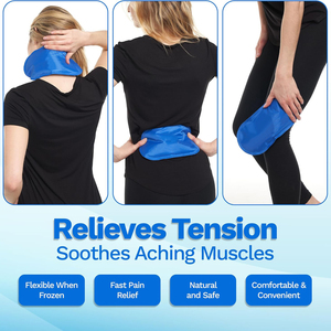 Impacchi riutilizzabili di ghiaccio caldo e freddo Gel per alleviare il dolore per mal di testa denti del giudizio <span class=keywords><strong>allattamento</strong></span> e lesioni impacchi di ghiaccio in Nylon - Product Image 4