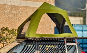 Portaequipajes de techo plegable de doble nivel, portaequipajes de techo de coche Universal, fácil almacenamiento con aleación de aluminio y material ABS - Product Image 5