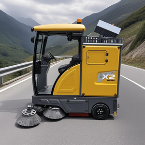 Meilleures ventes ConTour Nouvelle balayeuse de <span class=keywords><strong>sol</strong></span> à batterie à haute pression, machine à balayer les routes, bac à poussière de 220 L, efficacité de 16 000/h, 48 V - Product Image 3