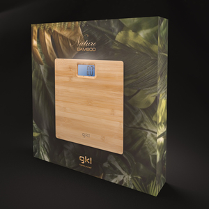 Bilancia Digitale da Bagno in Legno di Bambù Naturale, Capacità 15kg con Display LED per Uso Domestico - Product Image 5