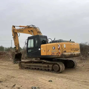 Excavadora de Orugas Multifuncional Usada Original de Corea, Hyundai 210LC de Alta Eficiencia, Hyundai 140W 210W en Buen Estado en Venta - Product Image 1