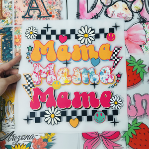 Nouveauté de l'usine : Transferts thermocollants <span class=keywords><strong>MAMA</strong></span> Design pour presse à chaud, transferts sérigraphiques et patchs thermocollants DTF pour t-shirts - Product Image 6