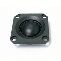 Fabricant chinois de haut-parleurs OEM, 39*39MM carré, 6 Ohm, 15W, dôme en soie, 93.2dB, tweeter audio domestique avec certification RoHS