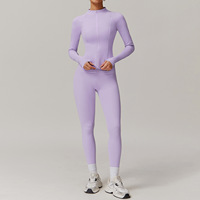 Ensemble de yoga sans coutures pour femmes, pantalon large, tenue de yoga pour femme, vêtements de sport respirants
