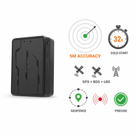 Localizador con Precisión de 5 Metros, Triple Posicionamiento GPS BDS LBS, Arranque en Frío 32S, Geocerca 4G LTE, Vibración Antirrobo, Rastreador GPS Inalámbrico