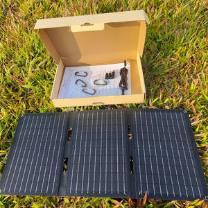 Portable 10W 15W 30W 60W pliable USB type-c chargeur solaire léger 40W panneau solaire pour le camping - Product Image 2