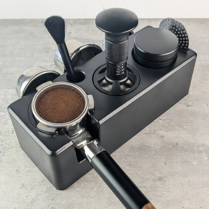 Station de tamping pour expresso à hauteur réglable, pour portafiltres de 51/53/58 mm, organisateur d'outils à café - Product Image 2