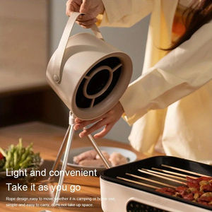 Nouvel extracteur de fumée USB portable pour cuisine, petit ventilateur d'extraction de bureau, grande aspiration pour barbecue - Product Image 4