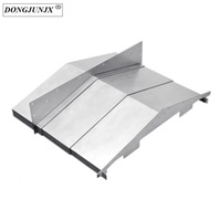 Couverture de protection télescopique personnalisée en acier ou en acier inoxydable pour machine CNC.