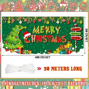 <span class=keywords><strong>2025</strong></span> New Chất Lượng Cao Bất Kỳ Kích Thước 100% Polyester Vải Single Side In Ấn Giáng Sinh Lễ Tạ Ơn Tùy Chỉnh Cửa Nhà Để Xe Biểu Ngữ Cờ - Product Image 2