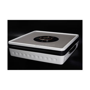 QUEYI便携式智能自动麻将桌耐用塑料设计白色和黑色供赌徒户外使用 - Product Image 5