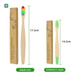 Manufacturer Personal Care Soft Natural ECO Bamboo Disposable Biodegradable Bamboo Hotel <strong>Toothbrush</strong> - Product Image 4