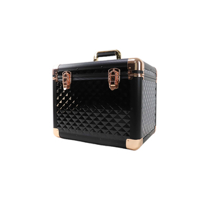 Boîtier en aluminium Portable boîte de toilettage de stockage de cheval Durable étui de toilettage de cheval en aluminium pour Kits d'outils de nettoyage de beauté de cheval - Product Image 4