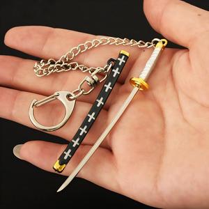 <span class=keywords><strong>Mini</strong></span> porte-clés épée Devil May Cry de 9 cm, épée en métal, vente chaude, personnalisable - Product Image 1
