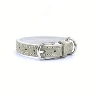 Ensemble collier et laisse pour chien en cuir de première qualité, haut de gamme, réglable, durable, collier Puppr en cuir véritable, colliers rembourrés pour animaux de compagnie - Product Image 5