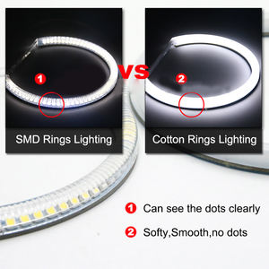 6x cotone LED Angel Eyes Halo kit faro per <span class=keywords><strong>Alfa</strong></span> <span class=keywords><strong>Romeo</strong></span> 159 2005 2006 2007 2009 <span class=keywords><strong>2010</strong></span> 2011 accessori Auto DRL - Product Image 4