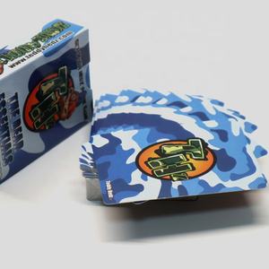 การ์ดเกมทำจากกระดาษพิมพ์ลายทำจากผ้าลินินพร้อมกล่องพับแบบกำหนดเอง - Product Image 3