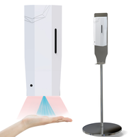 Dispenser Sabun Cair Otomatis Tanpa Sentuh AOLQ, Pemasangan di Dinding, Sensor Gerak, Botol Isi Ulang Cairan Busa, Penyemprot Sanitizer
