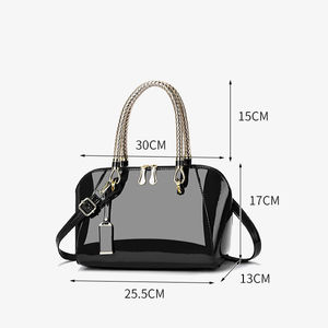 Nuevo Bolso <span class=keywords><strong>de</strong></span> Hombro <span class=keywords><strong>de</strong></span> Cuero PU <span class=keywords><strong>de</strong></span> Diseño Patentado para Mujer, Bolso Boston <span class=keywords><strong>de</strong></span> Moda, Bolsos <span class=keywords><strong>de</strong></span> Mano <span class=keywords><strong>de</strong></span> Marca Famosa para Mujer, <span class=keywords><strong>de</strong></span> Lujo - Product Image 6