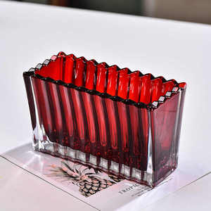 Jarrón de combinación de cristal para sala de estar, arreglo de mesa, jarrón de mesa de conferencia, venta al por mayor, transparente creativo - Product Image 5