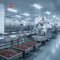 Machine à torréfier et à peler les fèves de cacao automatique LST, adaptée au processus de fabrication de chocolat à partir de fèves de cacao