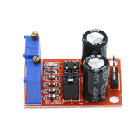 NE555 Module générateur de signaux PWM réglable 1Hz-150kHz onde carrée 5-15V pour les convertisseurs DC DC DC montés sur carte pilote de moteur pas à pas