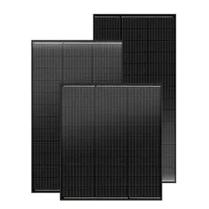 all black color solar panels 100w 150w 200w 300w solar and photovoltaic panels 300w mono