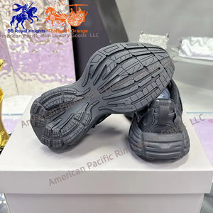 Chaussures de Skateboard et de Basketball Noires de Haute Qualité en Cuir de Vachette et Fibre de Polyester, Tendance Mode, Marque Monday - Product Image 5