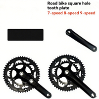Venta Directa de Fábrica: Plato de Bicicleta de Aleación de Aluminio, 7-9 Velocidades, Universal 41/521, para Bicicleta de Montaña, Portátil e Impermeable