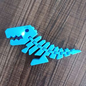 <b>Plastic</b> <b>Animal</b> Bone Pendant Fidget Toys Luminous Bone Dinosaur Chain Toys - Product Image 3