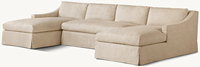 Canapé en tissu européen moderne et décontracté, canapé en forme de U, fauteuil inclinable, ensemble de canapés, salon intérieur