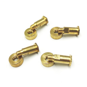 Jetto Hex Head Copper <b>Nuts</b> M4 M24 Metric 35mm Length Pre Embedded Through Blind Hole Screws And <b>Nuts</b> - Product Image 3