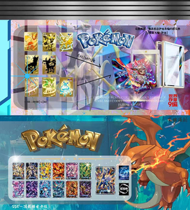 LANGU Cartes Pokémon entièrement métalliques EiF, Cartes de collection Anime pour enfants, Cartes à collectionner et à jouer, Jeux de société, Jouets, Cadeaux - Product Image 6