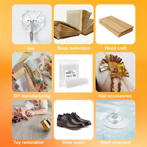 Tongkat lem tembak Gel cepat 7mm 200, tongkat lem tembak semua ukuran penuh tanpa kabel, tongkat lem panas Mini untuk sekolah - Product Image 5