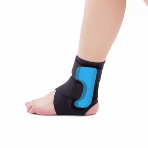 厂家价格男女通用医疗运动功能更好的防护可调弹性压缩脚踝支撑支架