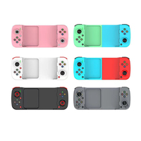 Manette de jeu ESports extensible, contrôleur sans fil 2.4G six axes à double vibration avec support de téléphone pour Android