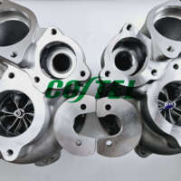 Turbo53039700531 Tahap 2 800hp Turbocharger 1 pasang Upgrade untuk Audi RS5 RS4 A7 A6 S6 S7 Porsche Cheyenne 2.9L