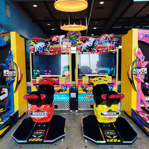 2 jugadores Max TT Simulador de motocicleta máquina de videojuegos máquina de Arcade para adultos para TT Motor Racing <span class=keywords><strong>juegos</strong></span> que funcionan con monedas - Product Image 2