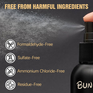 Spray fixant pour cheveux résistant à l'eau, fibres coiffantes, tenue forte, fibres de cheveux humains, épaississement instantané des cheveux pour hommes - Product Image 3