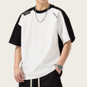 Custom 100% Cotton Premium t Shirt <strong>Top</strong> Quality New Style Brand Fashion <strong>Designer</strong> Men Trendy Loose Tee Casual Men's T-shirt - Product Image 3