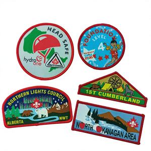 Patch Bordir Kustom Berkualitas Tinggi untuk Jaket Atletik, Topi, Tas Ransel, <span class=keywords><strong>Kaos</strong></span> Olahraga, dan Aksesoris Pakaian Tim - Product Image 1