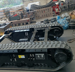 <span class=keywords><strong>1</strong></span> טון מגומי מסלול טלסקופי גומי, רכב בדיקת פחם, מסלול לכל שטח - Product Image 1