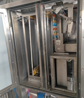 Máquina de envasado de llenado y sellado de cajas de cartón con forma de ladrillo de jugo a precio de fábrica con Aplicador de pajita para 125ml 200ml 500ml