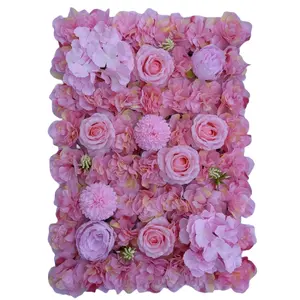 Factory wholesale artificial flower wall cloth for events festival decoration