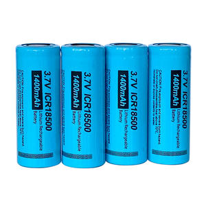 Batterie lithium-ion, 18500, <span class=keywords><strong>1400</strong></span> <span class=keywords><strong>mah</strong></span>, 1900 V, 3.7 <span class=keywords><strong>mah</strong></span>, batteries rechargeables, pour support de lampe led ou boîte de rangement des haut-parleurs - Product Image 4