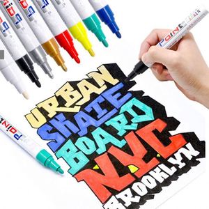 Bv-Gph01 Rotulador Permanente Personalizado para Reparación de Azulejos y Muebles, Punta de Pincel Oblicua, 12 Colores, Escritura de 1-10 mm - Product Image 2